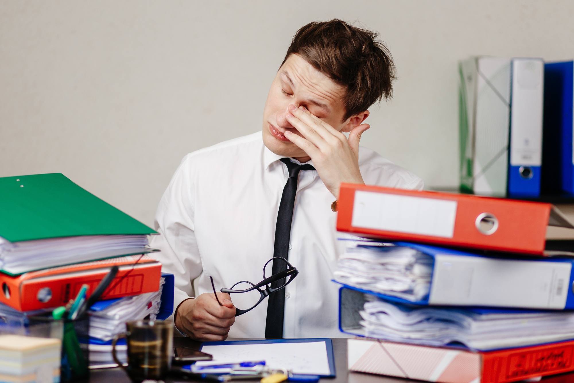 Suffering work related stress or other mental health issues